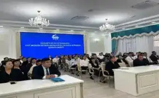 Семинар-дәріс «Террористік қауіп-қатерлер туындаған жағдайдағы іс-қимыл алгоритмі» өтті Қызылорда облыстық сотында