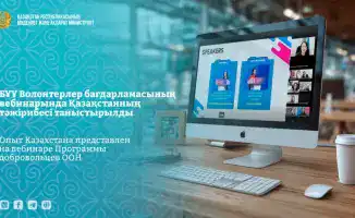 Обсуждение волонтерства как ключевого элемента государственной политики на вебинаре ООН