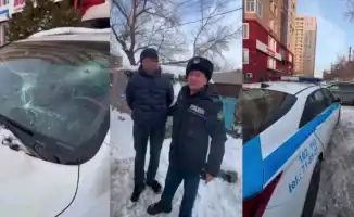 Конфликт на парковке в Астане: мужчина повредил авто у места для инвалидов, полиция разъясняет ситуацию