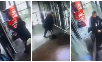В Астане полицейские задержали мужчину, устроившего погром в торговом центре