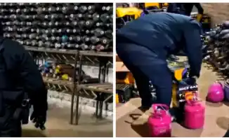 В Актобе изъяли крупную партию веселящего газа: две цистерны и более тысячи баллонов с закисью азота, доставленных из России