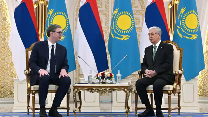 Президент Казахстана Токаев посетил Сербию: встреча с Александром Вучичем в Акорде Актобе