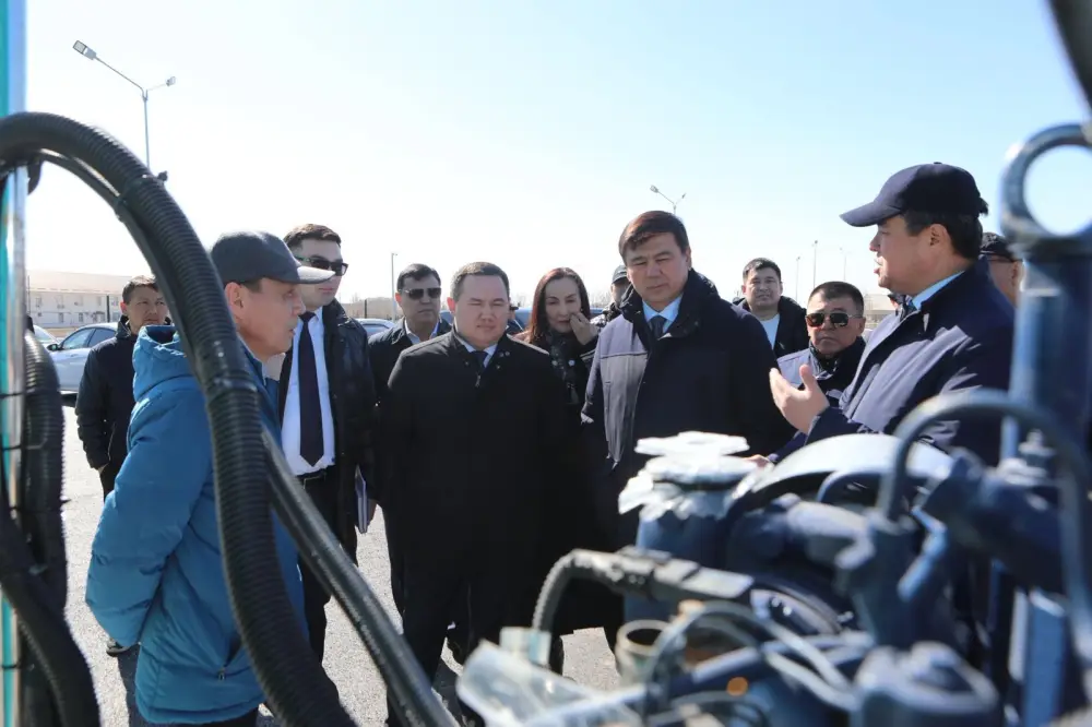 Туркестан: газ для автобусов и новые рабочие места! Актобе