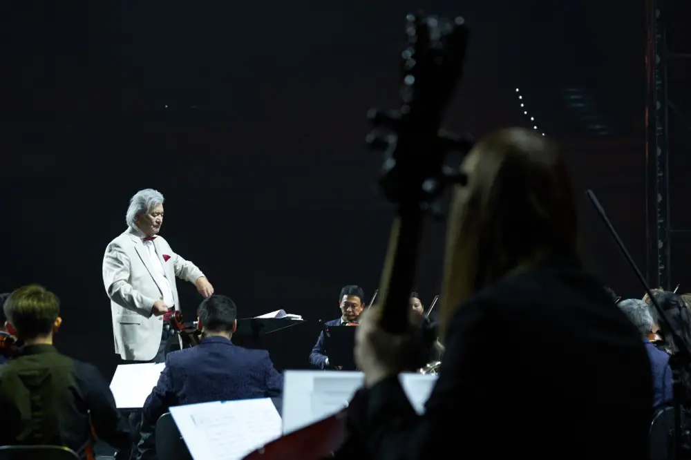 Музыкальный вечер, посвященный 70-летию Али Алпысбаева, прошел в «Қазақконцерте» (3)