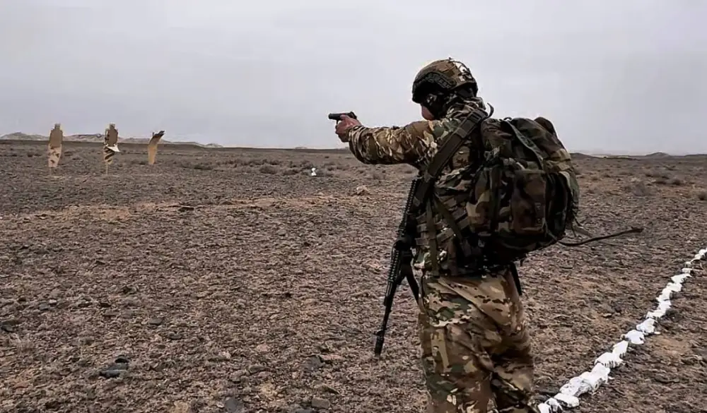 Десантники на марше: отвага и испытания в Коктале Актобе