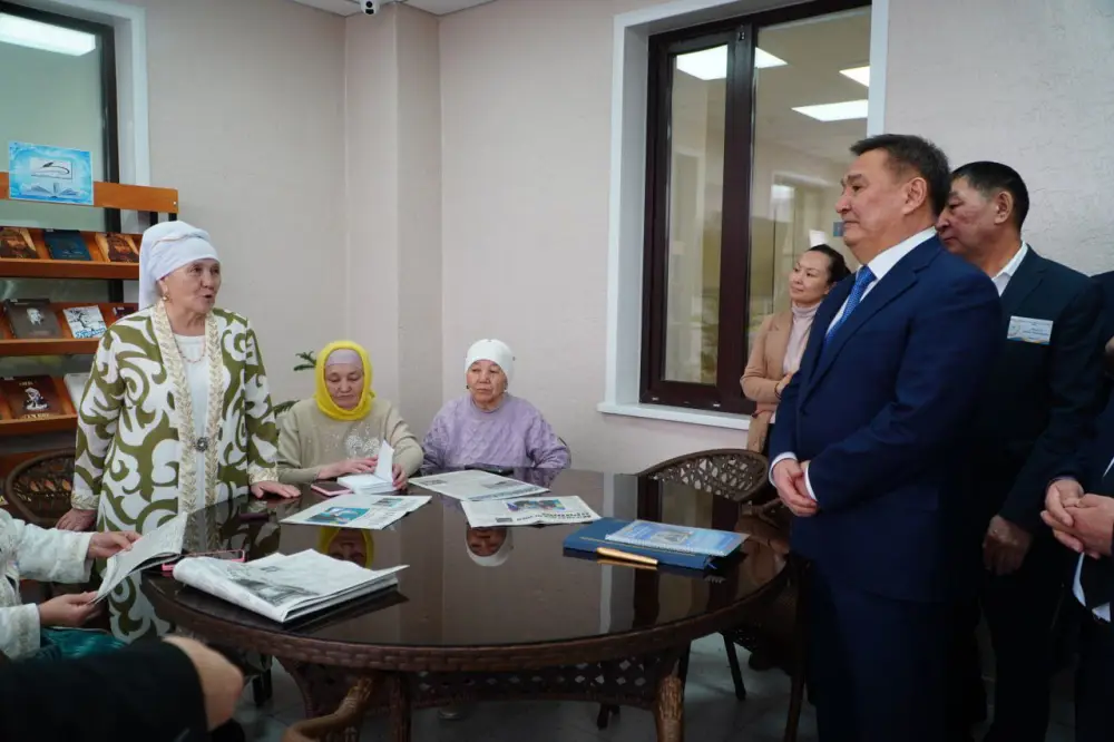 В Кокшетау ветераны поддерживают референдум после встречи с главой региона Актобе