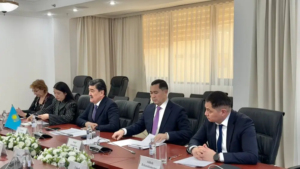 Министр экологии Казахстана обсудил с представителем ОЭСР вопросы охраны окружающей среды Актобе