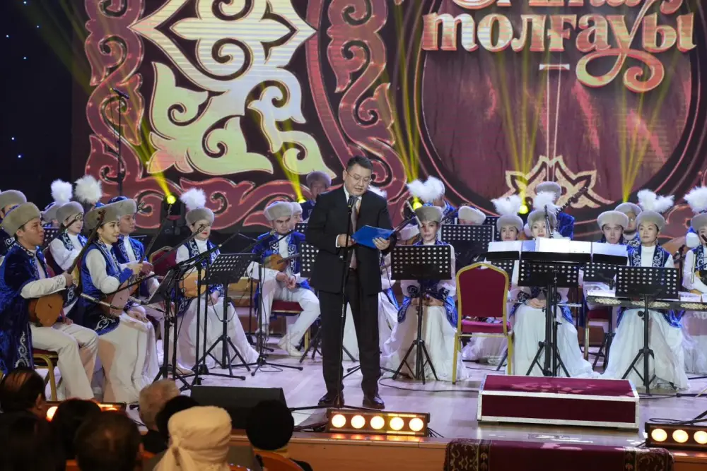 Культурное событие в Алматы: Концерт, посвященный 180-летию Жамбыла Жабаева, собрал известных деятелей искусства Актобе