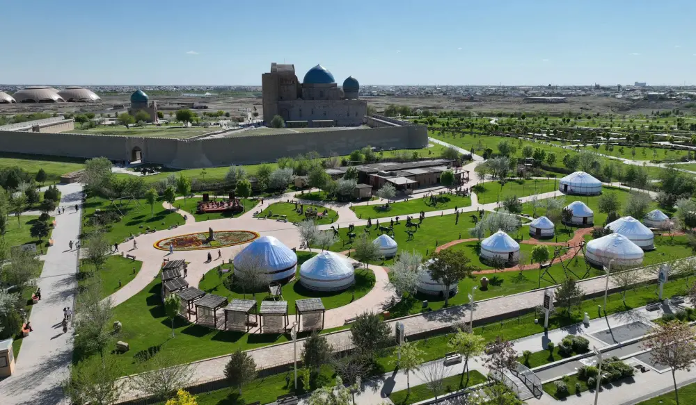 В КАНУН НАУРЫЗА ВСЕ ОТЕЛИ ТУРКЕСТАНА ЗАПОЛНЕНЫ ТУРИСТАМИ (4)