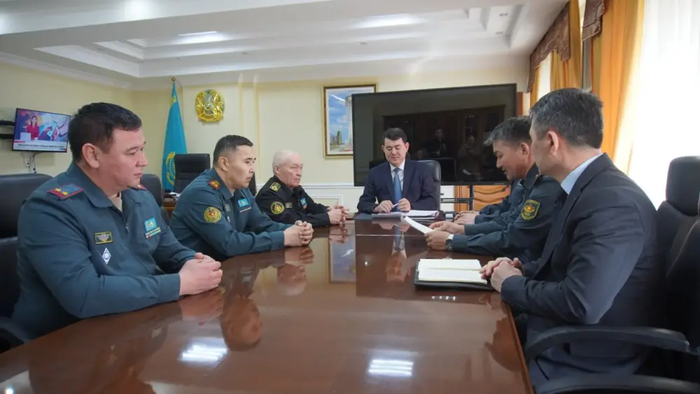 Представители Минобороны обсудили открытие военно-патриотической школы в Жанаозене Актобе