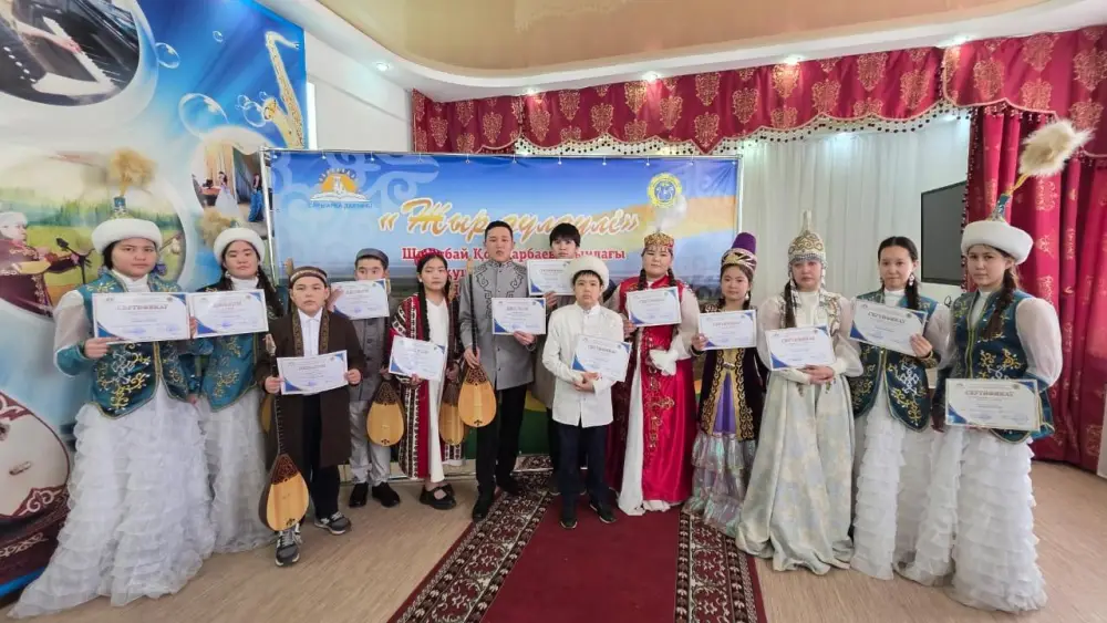 Айтыс среди школьников в Балхаше Актобе