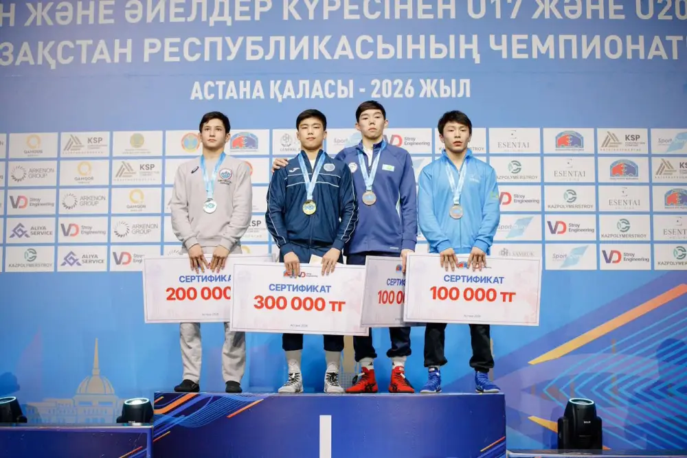 Юные спортсмены из столицы показали свои достижения на чемпионате страны по греко-римской борьбе, завоевав две бронзовые медали Актобе