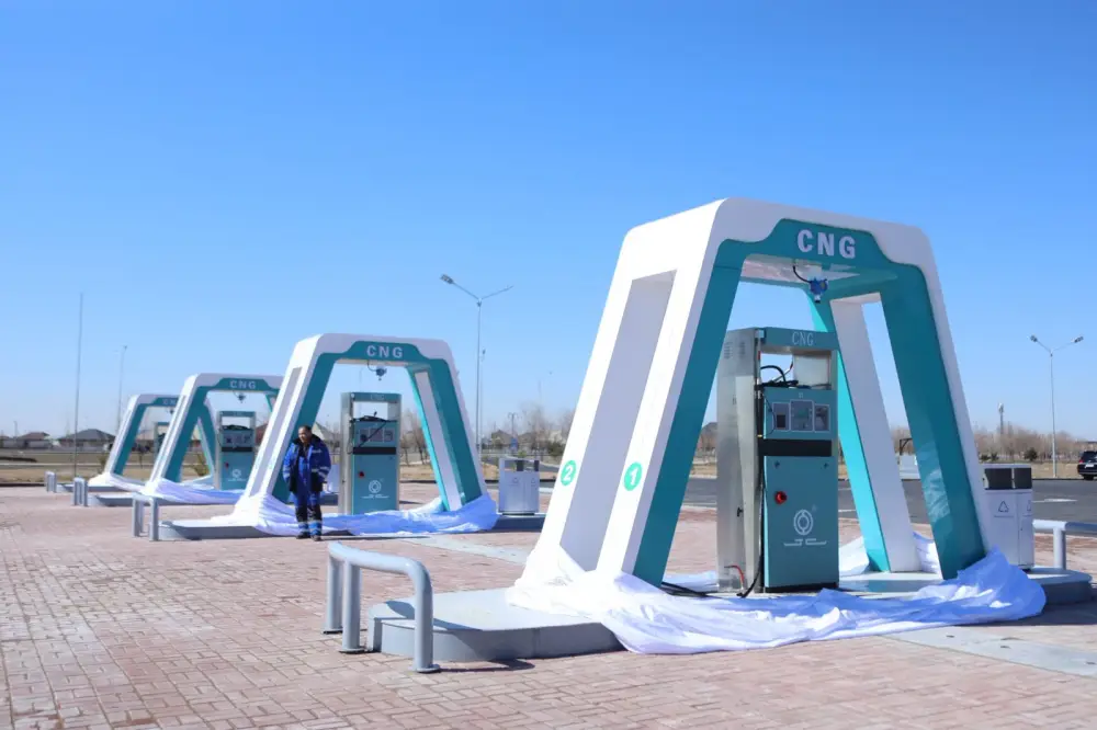 В ТУРКЕСТАНЕ ОТКРЫЛСЯ СОВРЕМЕННЫЙ СЕРВИСНЫЙ ЦЕНТР С ГАЗОВОЙ КОМПРЕССОРНОЙ СТАНЦИЕЙ (5)