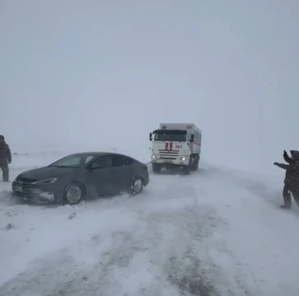 Спасение 78 человек из снежных заносов за три дня Актобе