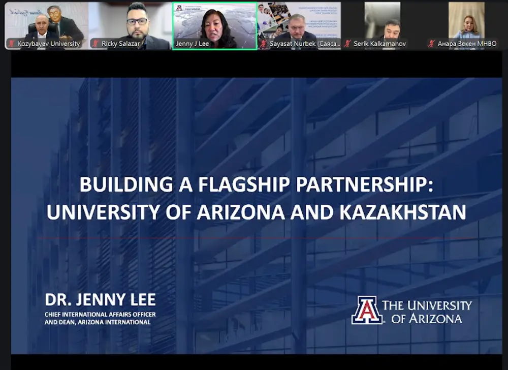 Научное сотрудничество Казахстана и Университета Аризоны двудипломные программы инновации сельское хозяйство Актобе