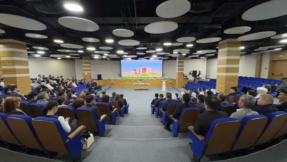 Аида Балаева встреча музей-заповедник Әзірет Сұлтан развитие музейная сфера Актобе