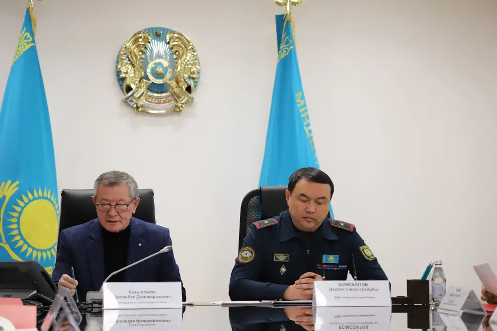 Заседание Общественного совета: отчеты за 2025 год и подготовка к паводковому периоду Актобе