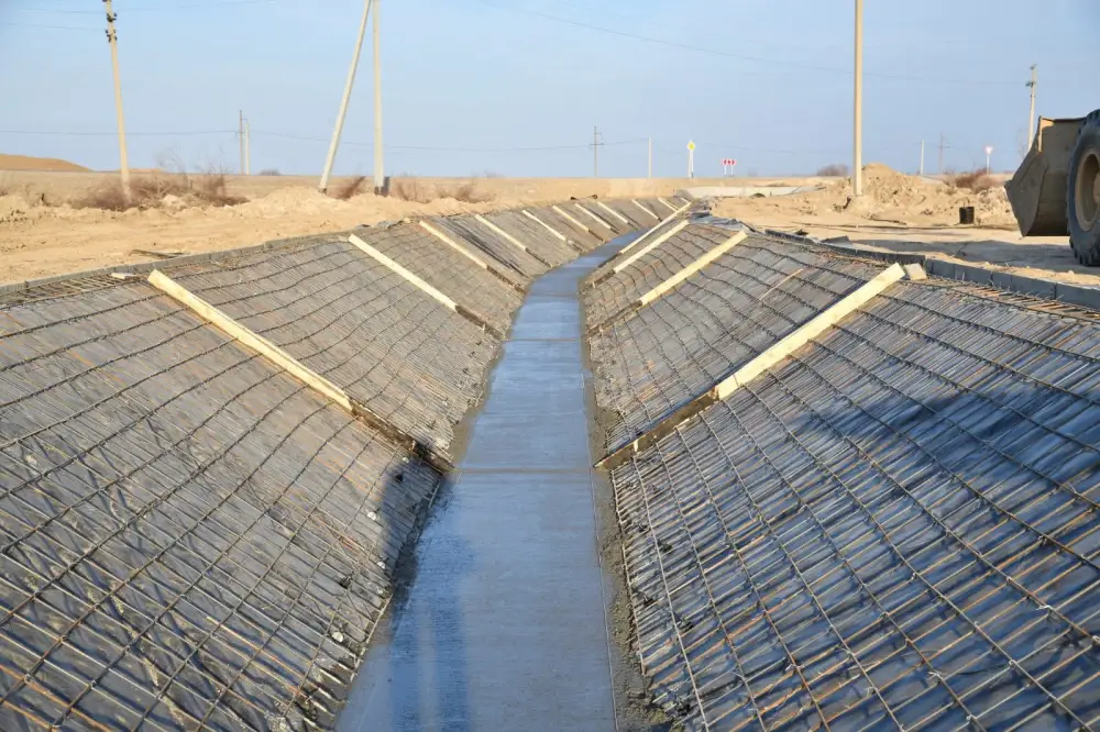 Подготовка к поливному сезону в Отырарском районе Туркестана Актобе