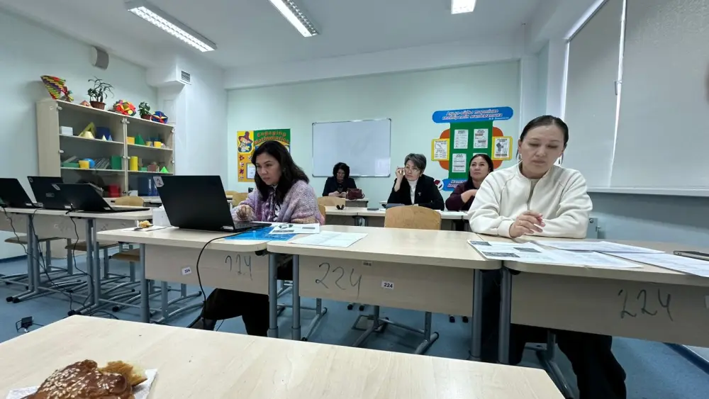 Сетевая олимпиада по казахскому языку в Астане: поддержка одарённых студентов среди разных этносов Актобе
