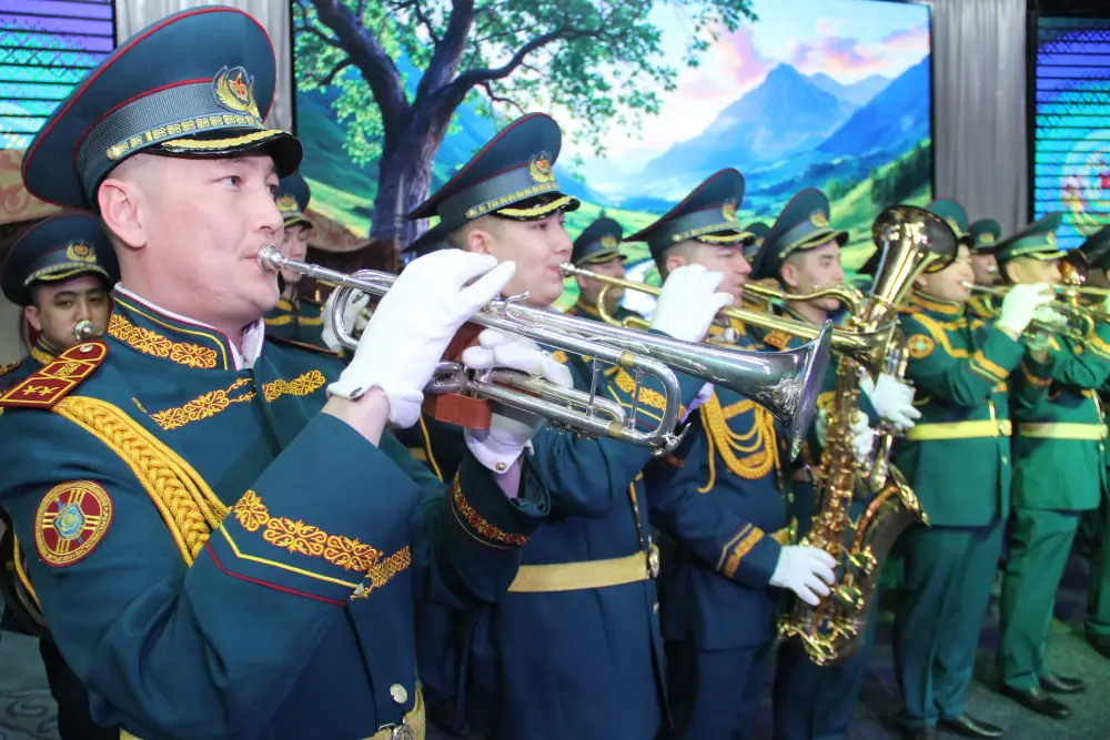 Национальная гвардия Казахстана поддержала международный челлендж «Наурыз мейрамы» Актобе