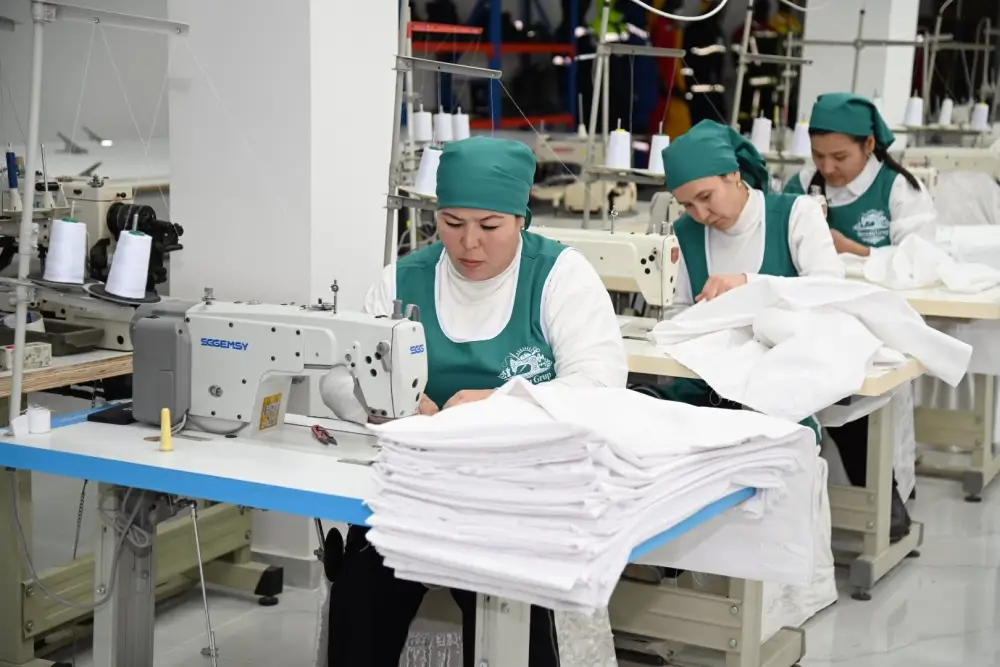 Новый швейный цех в Шолаккоргане: создание рабочих мест и поддержка местной экономики Актобе