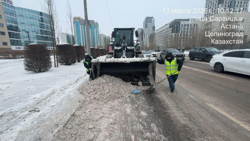 Астана mobilizes over 1,800 units of specialized equipment for winter snow removal efforts Актобе