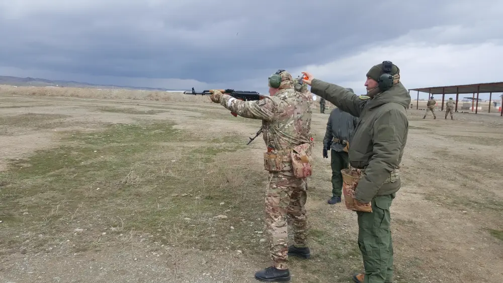 На полигонах завершились курсы для инструкторов по тактико-огневой подготовке Актобе