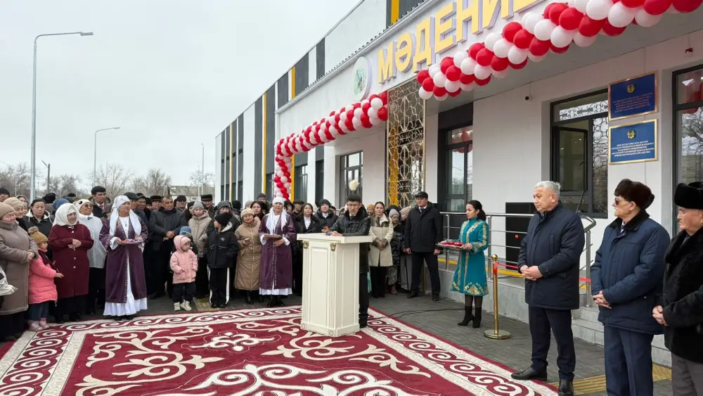 Открытие дома культуры с спортивным залом в селе Матай: создание пространства для общественных и спортивных мероприятий Актобе