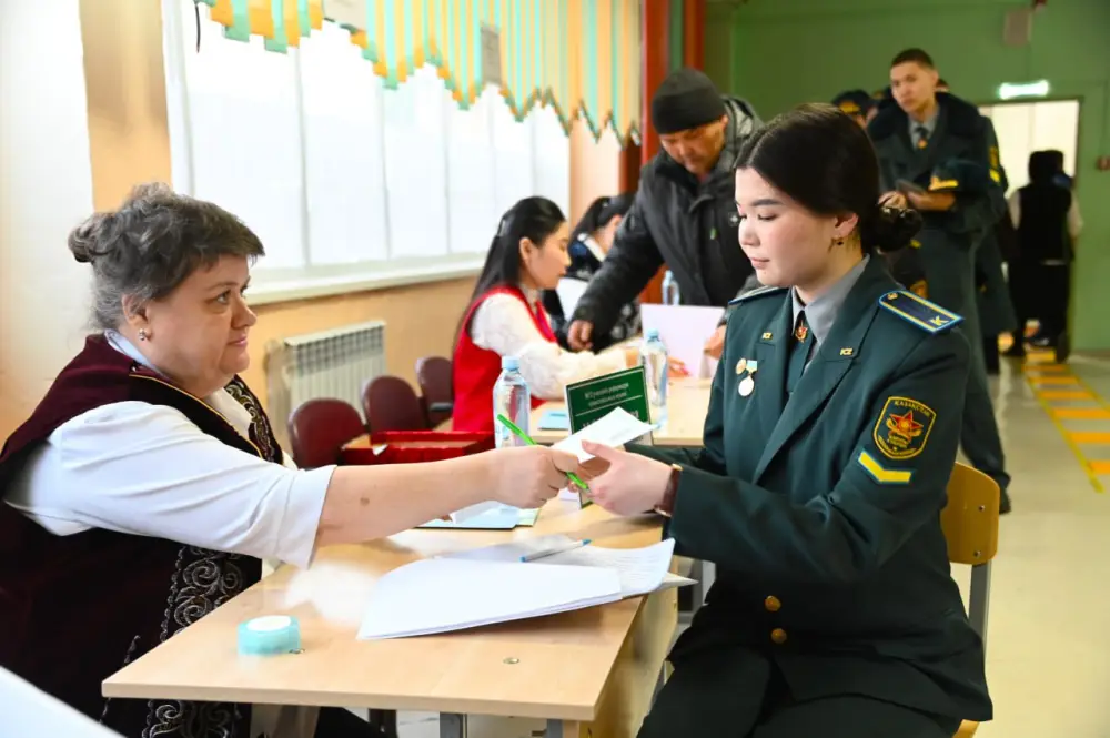 Военнослужащие за границей также участвуют в республиканском референдуме, подчеркивая патриотизм и ответственность перед родиной Актобе