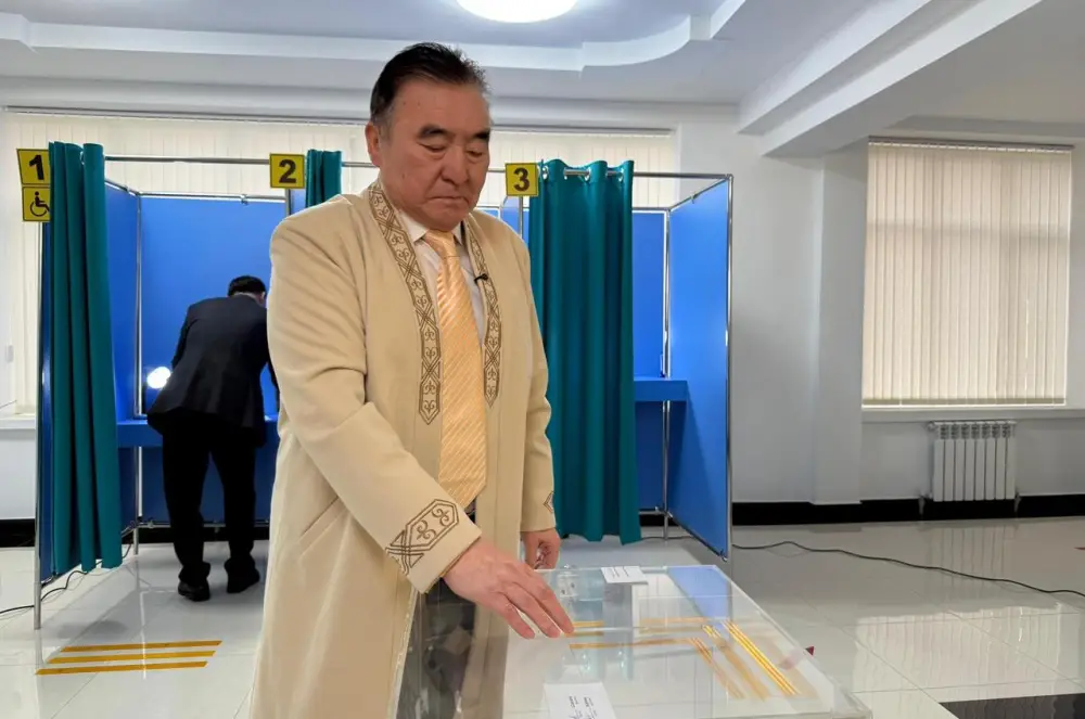 Конаев: референдум начался с благословения аксакала Актобе
