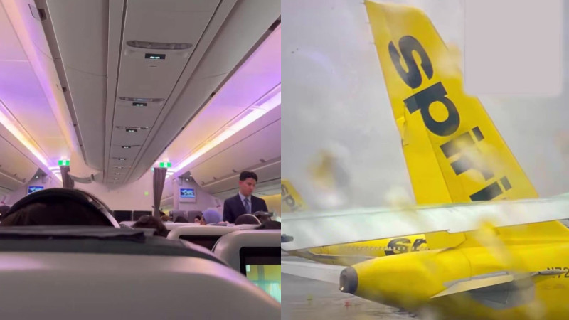 Столкновение самолетов перед взлетом: инцидент Singapore Airlines и Spirit Airlines в США Актобе