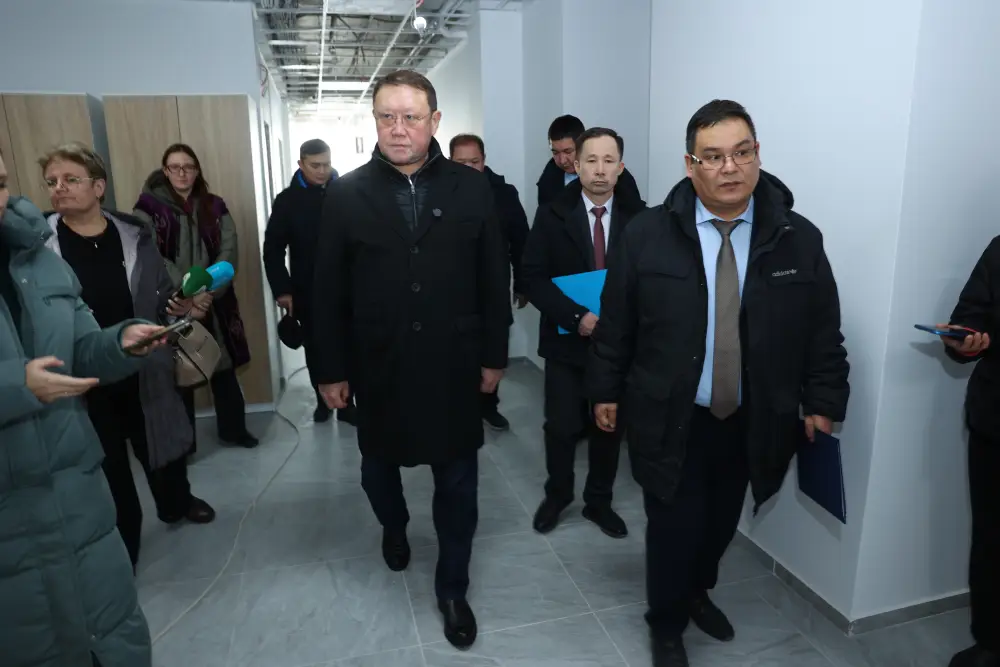 Строительство поликлиники в Костанайском районе Актобе
