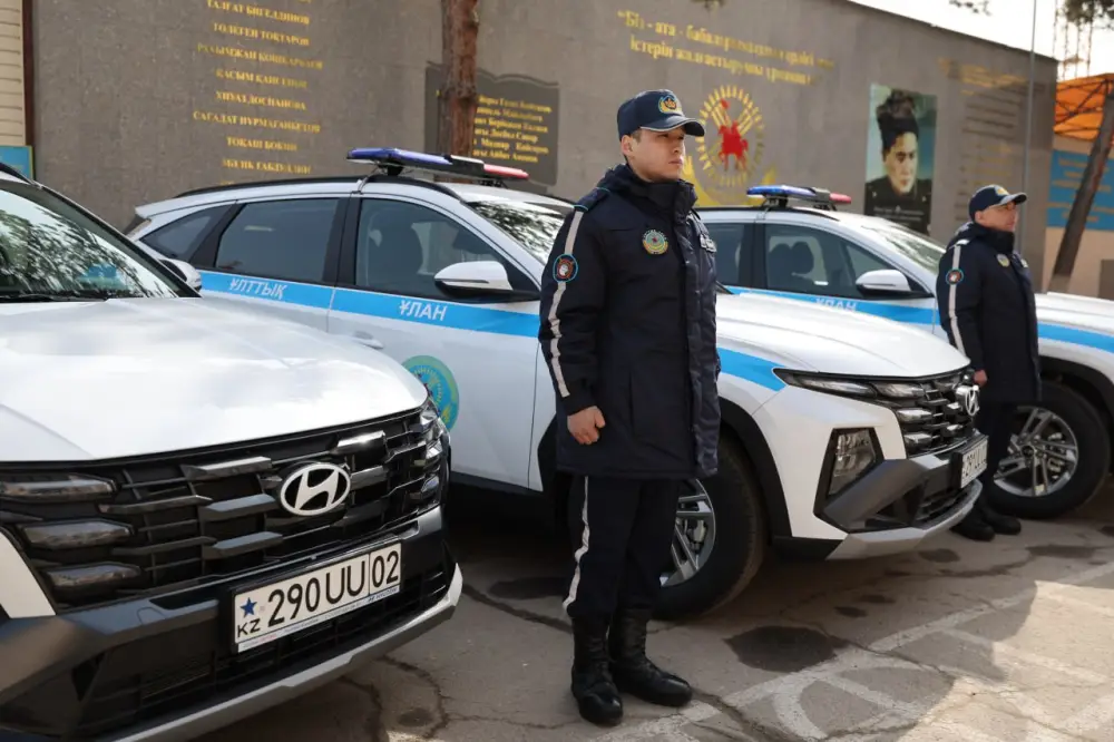 На страже порядка с новыми возможностями: в преддверии Наурыза автопарк Нацгвардии пополнился современной техникой (2)