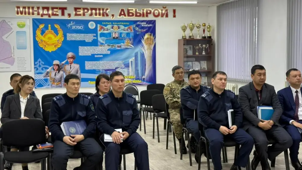 Повышение готовности к реагированию на терроризм в Западно-Казахстанской области через командно-штабные учения Актобе
