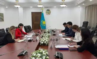 Обсуждение вопросов охраны окружающей среды и лесного хозяйства на встрече вице-министра Казахстана с послом Латвии