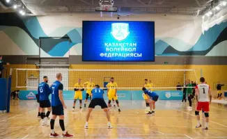Первые республиканские соревнования по волейболу в Казахстане: участие восьми команд в «Kokshe Arena»