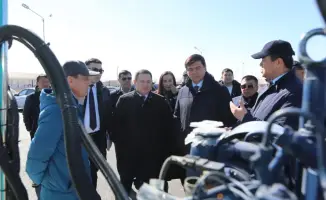 Туркестан: газ для автобусов и новые рабочие места!