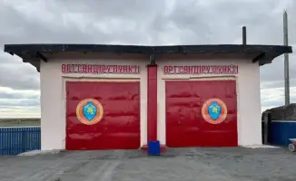 Добровольный пункт пожаротушения Қырыққұдық всегда на боевой готовности