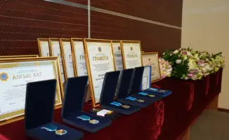 Награды женщинам МЧС в честь международного женского дня
