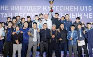 Туркестанские борцы: чемпионы, заковавшие медали в золотые мечты на турнире U-15 по греко-римской борьбе