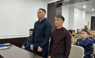Граждане Тараза получили награды за спасение людей из задымлённого помещения