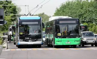 В Алматы продолжаются проверки автобусов на выбросы: 26 дизельных автобусов нарушают нормы токсичности
