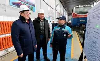 Аким области ознакомился с работой локомотивного депо «Қамқор Локомотив» в Аягозе