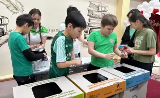 Столичные школьники участвуют в эко-викторине «Таза Қазақстан»