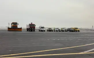Учения по безопасности в аэропорту Астаны