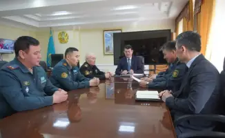 Представители Минобороны обсудили открытие военно-патриотической школы в Жанаозене