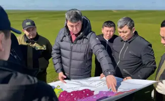 Борьба с саранчой в Туркестанской области