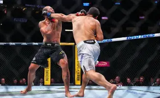 На ринге UFC 326 военнослужащий Казахстана завоевал титул в бою с бразильским гладиатором