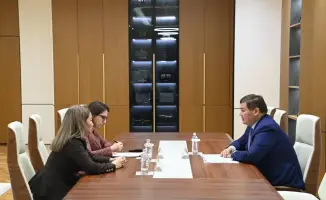Встреча акима Кызылординской области с главой координационного совета женщин ООН: равные возможности и социальная поддержка матерей в Центральной Азии