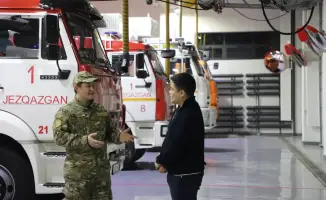Эксперимент в Ұлытау: Водители и спецтранспорт